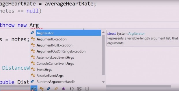 Intellisense kann jetzt nach Kriterien sortiert werden. (Screenshot: Microsoft)